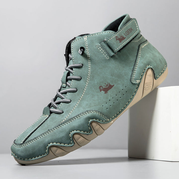 Leren Wandelschoenen Ontworpen voor Balans