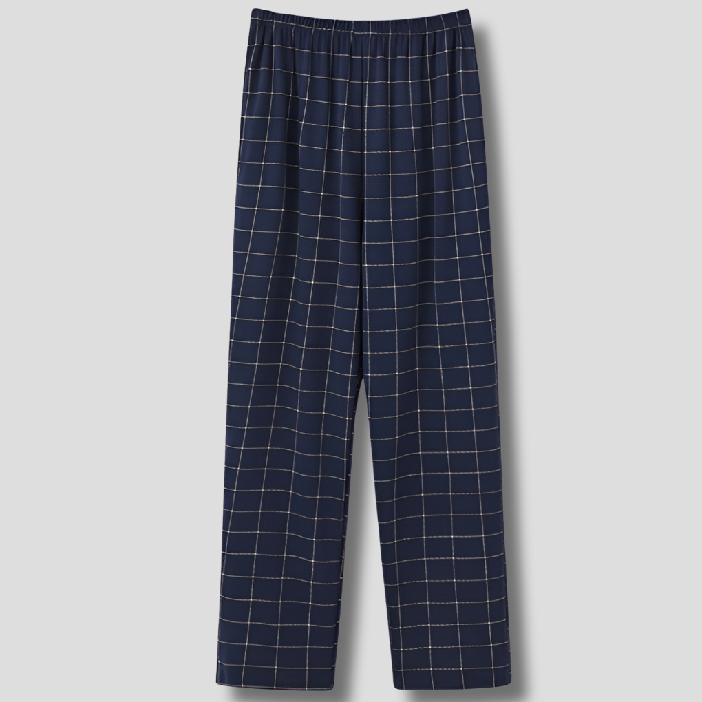 3-pack flanellen pyjamabroeken voor heren