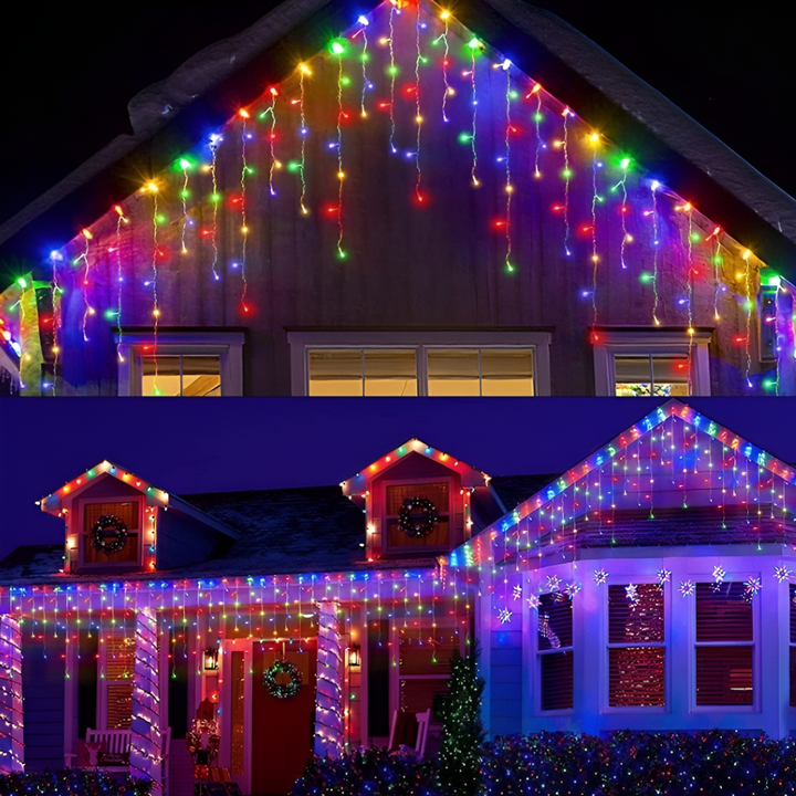 Magisch LED-lichtgordijn