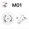 Herbruikbare magnetische wimper- en pincet set