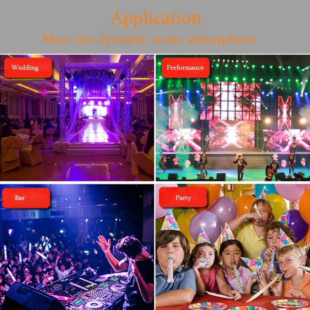 2-in-1 laserdiscolicht