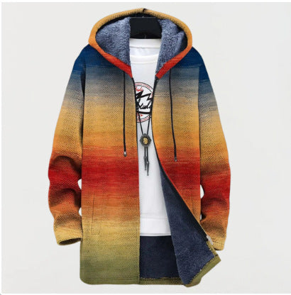 Retro Colorblock Vest voor Heren