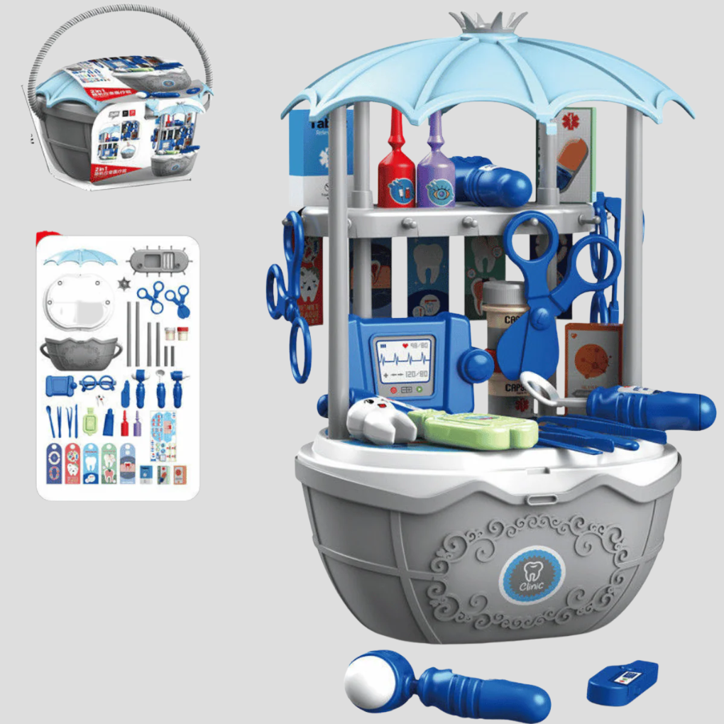 Speelgoedijskar met accessoires