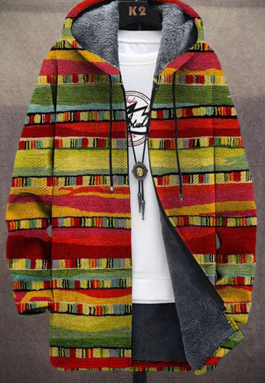 Retro Colorblock Vest voor Heren