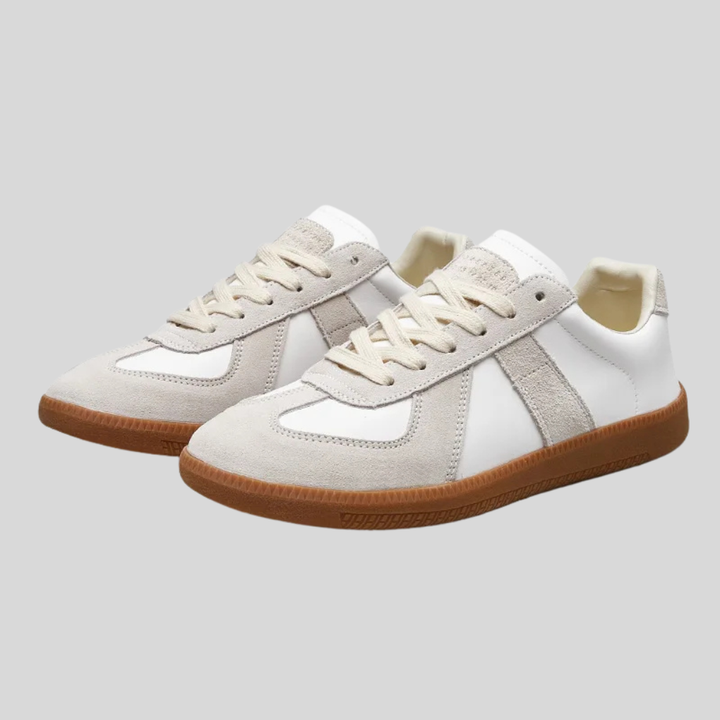 Retro Sneakers met Plateauzool