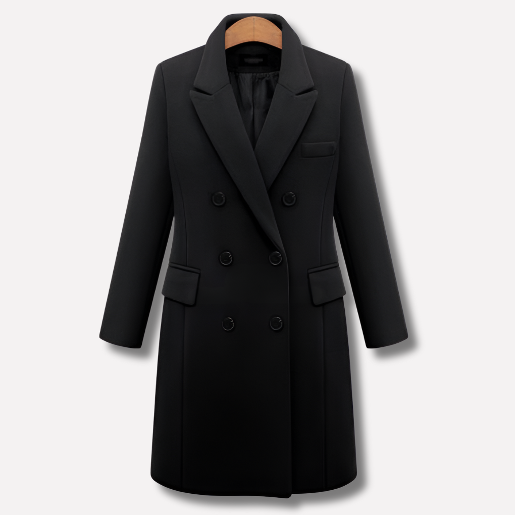 Lange winterjas voor dames