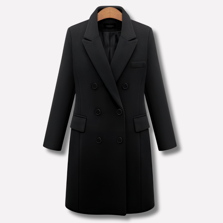 Lange winterjas voor dames