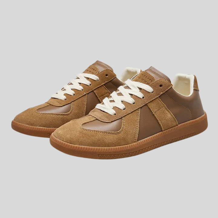 Retro Sneakers met Plateauzool