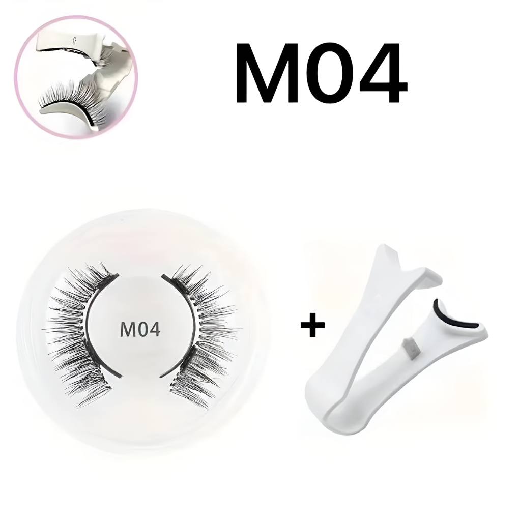Herbruikbare magnetische wimper- en pincet set