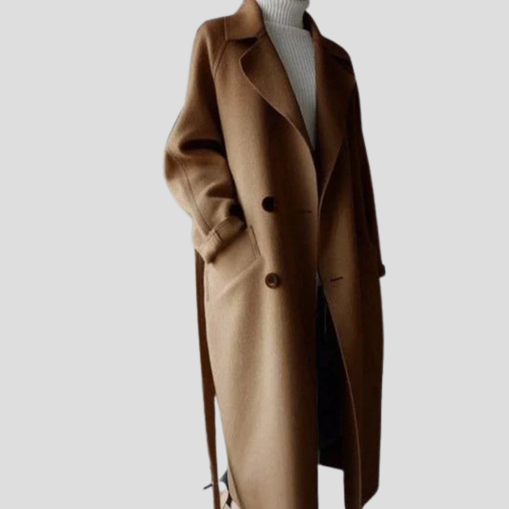 Lange wollen jas voor dames – elegante laag voor koude dagen