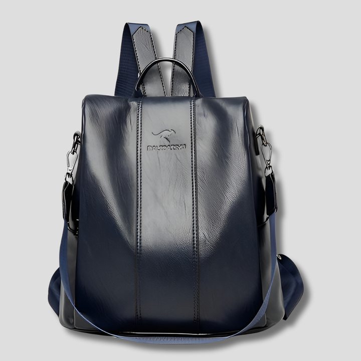 Anti-diefstal leren rugzak voor stijlvolle vrouwen