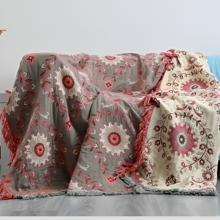 Omkeerbare Scandinavische geruite deken