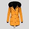 Winterjas met capuchon voor dames – functionele laag met zakken