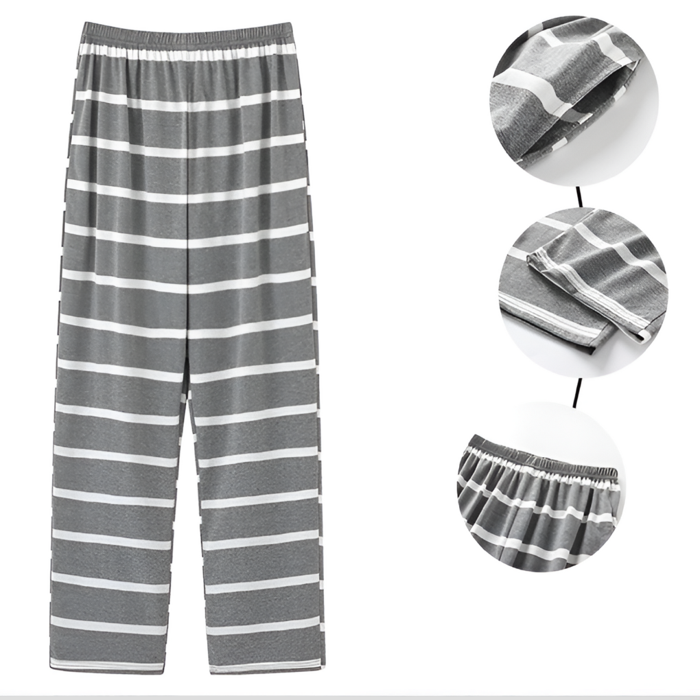 3-pack flanellen pyjamabroeken voor heren