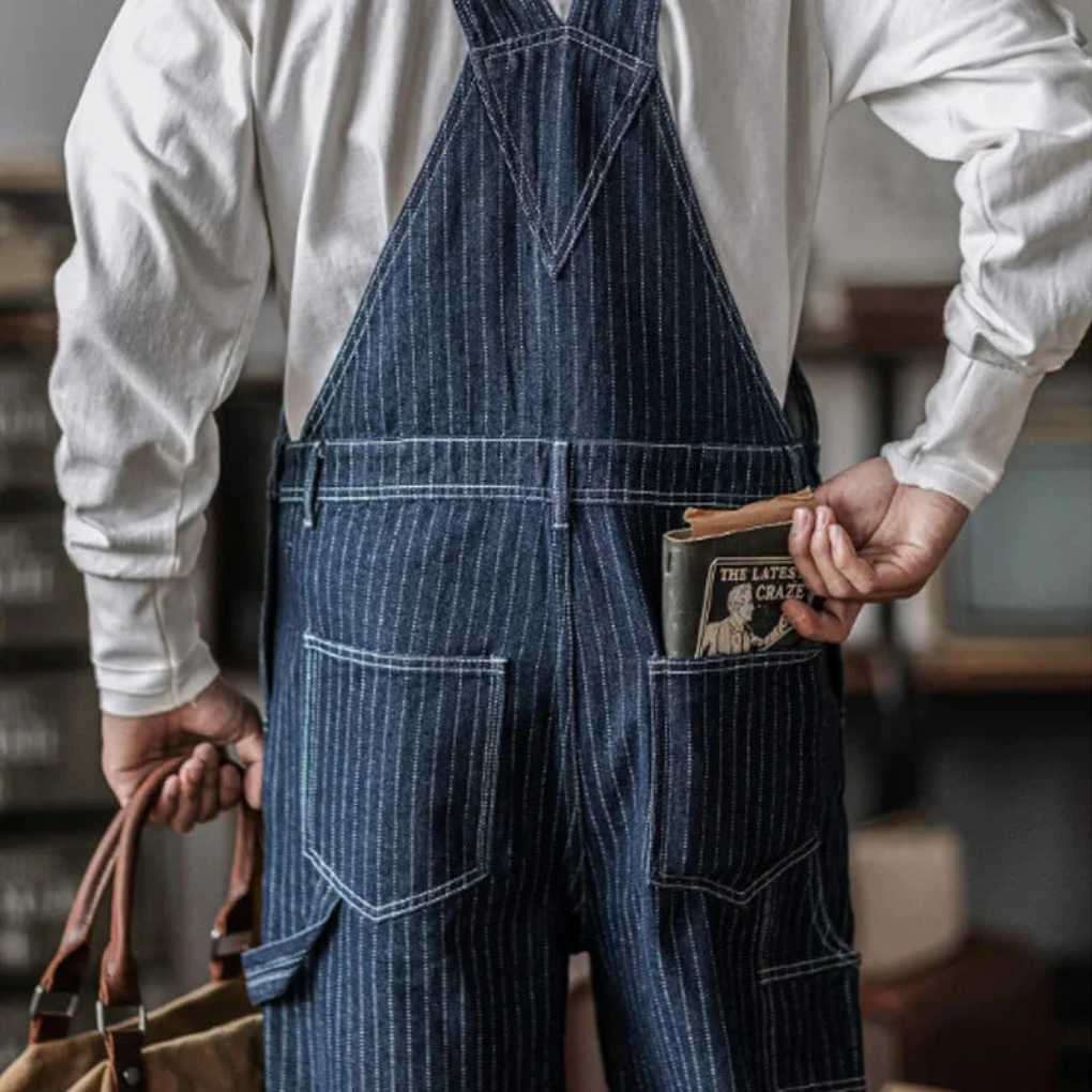 Indigo Denim Tuinbroek