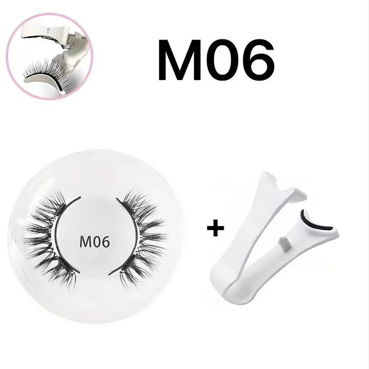 Herbruikbare magnetische wimper- en pincet set