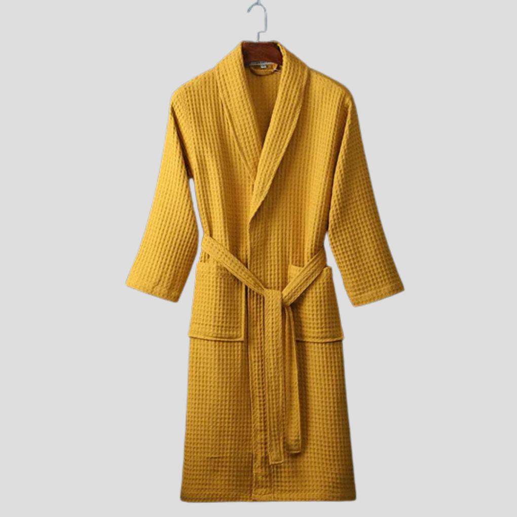 Unisex katoenen badjas