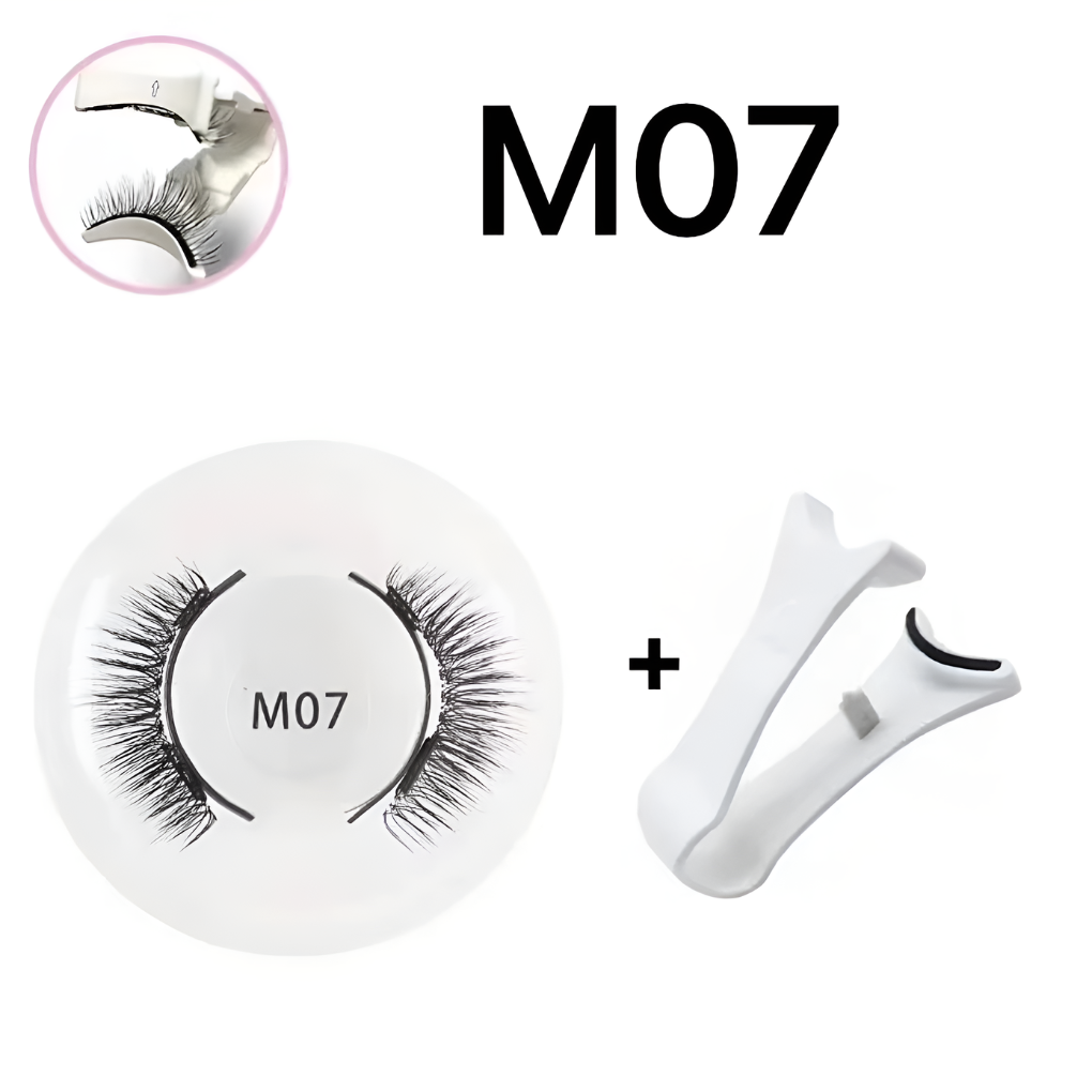 Herbruikbare magnetische wimper- en pincet set