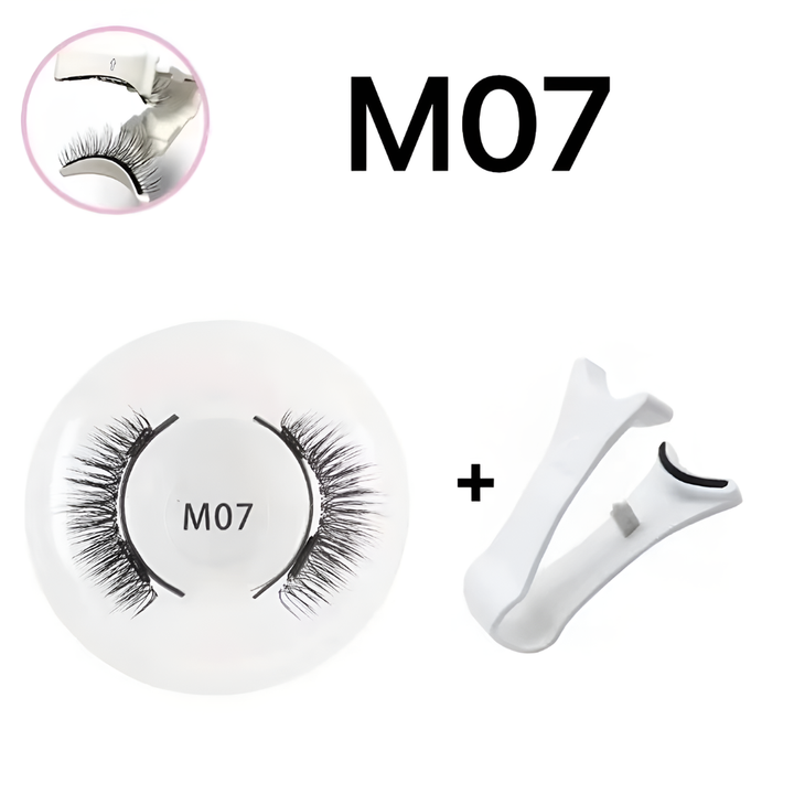Herbruikbare magnetische wimper- en pincet set