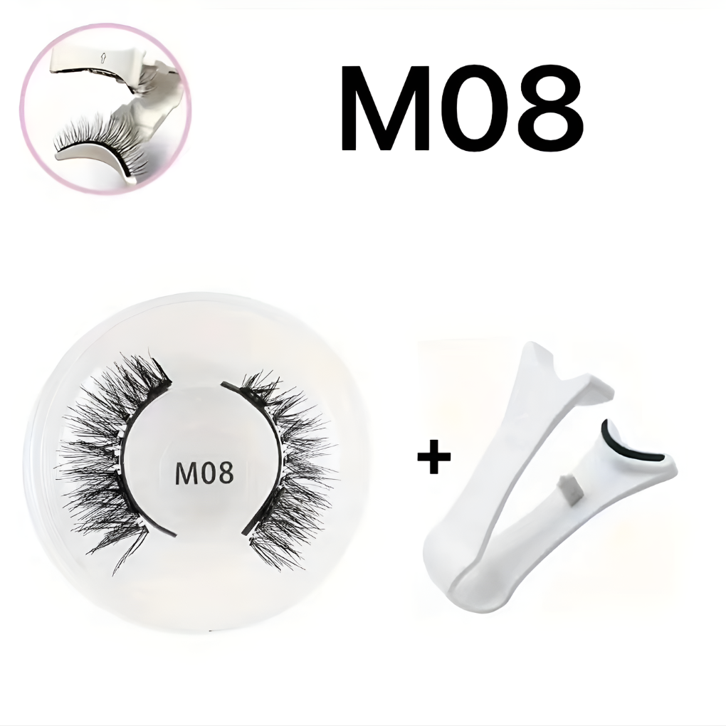 Herbruikbare magnetische wimper- en pincet set