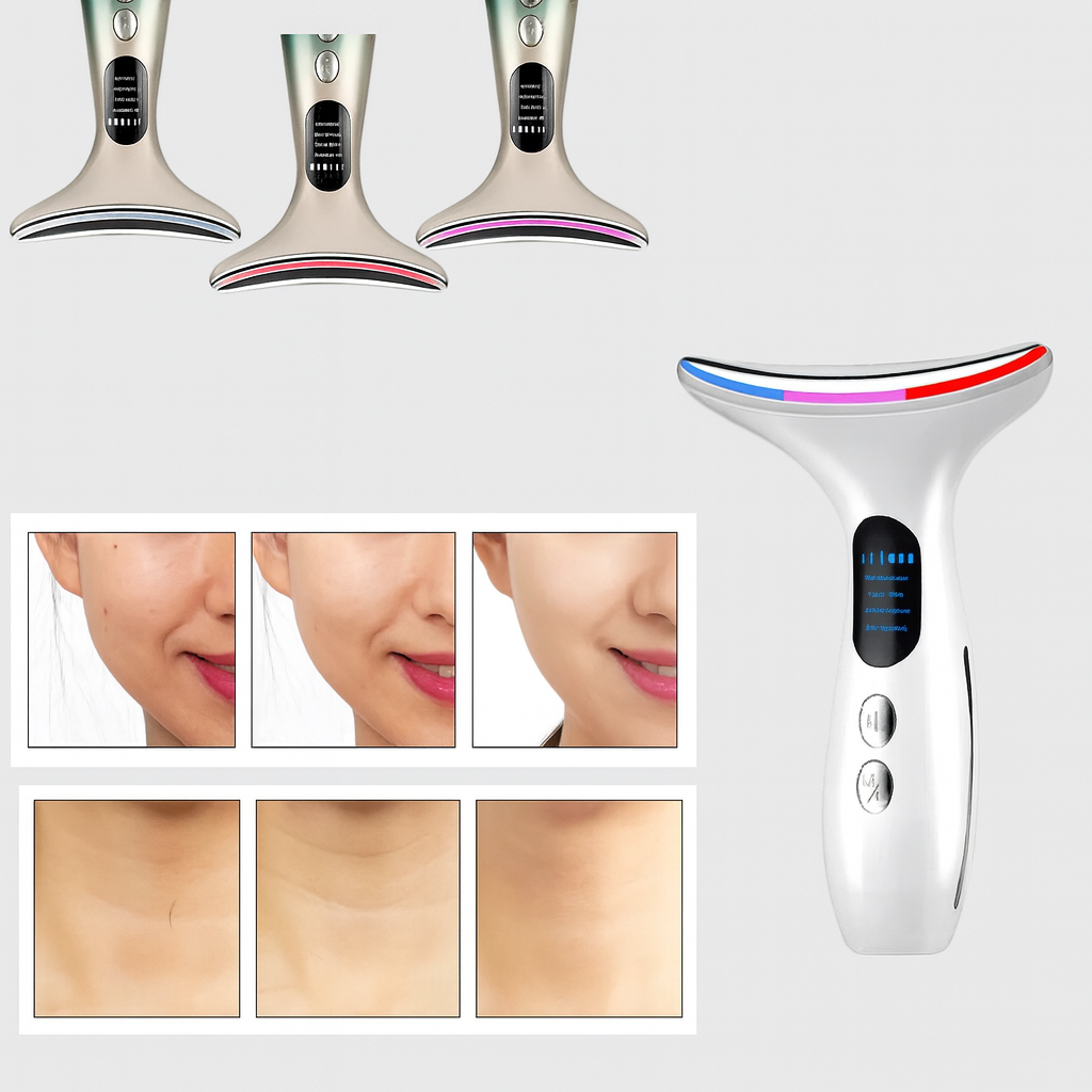 Apparaat voor nek en gezicht – Compacte huidverzorgingstool