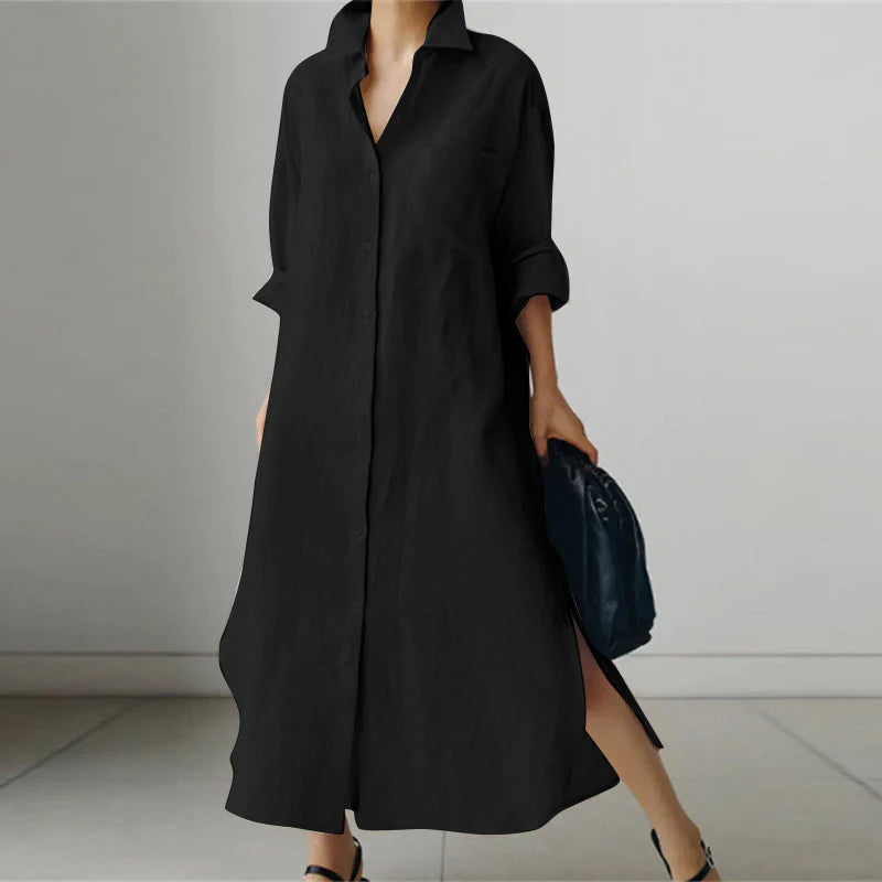 Aurora – Elegante lange zomerjurk voor dames | Maxi