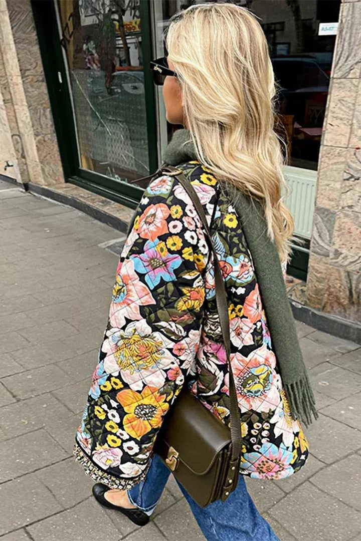 Bloemenprint jasje