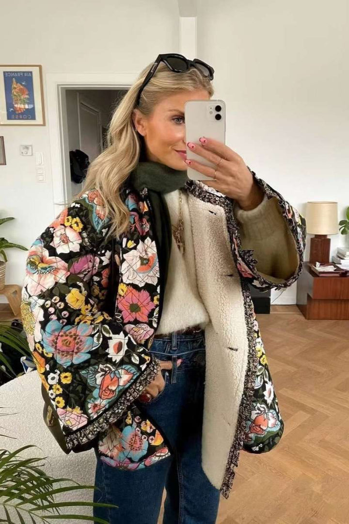 Bloemenprint jasje