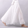 Bohemian linnen maxi-rok