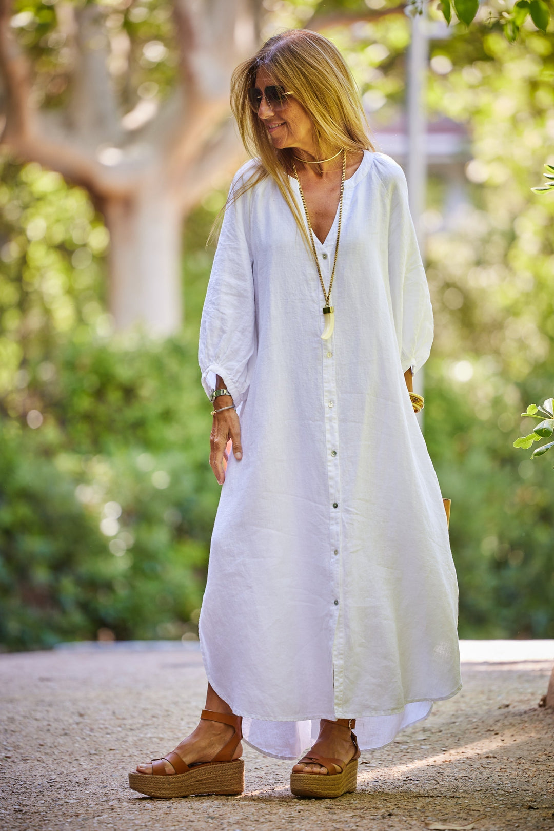 Bohemian maxi jurk