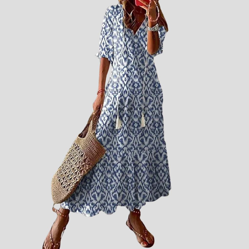 Bohemian maxi-jurk voor dames