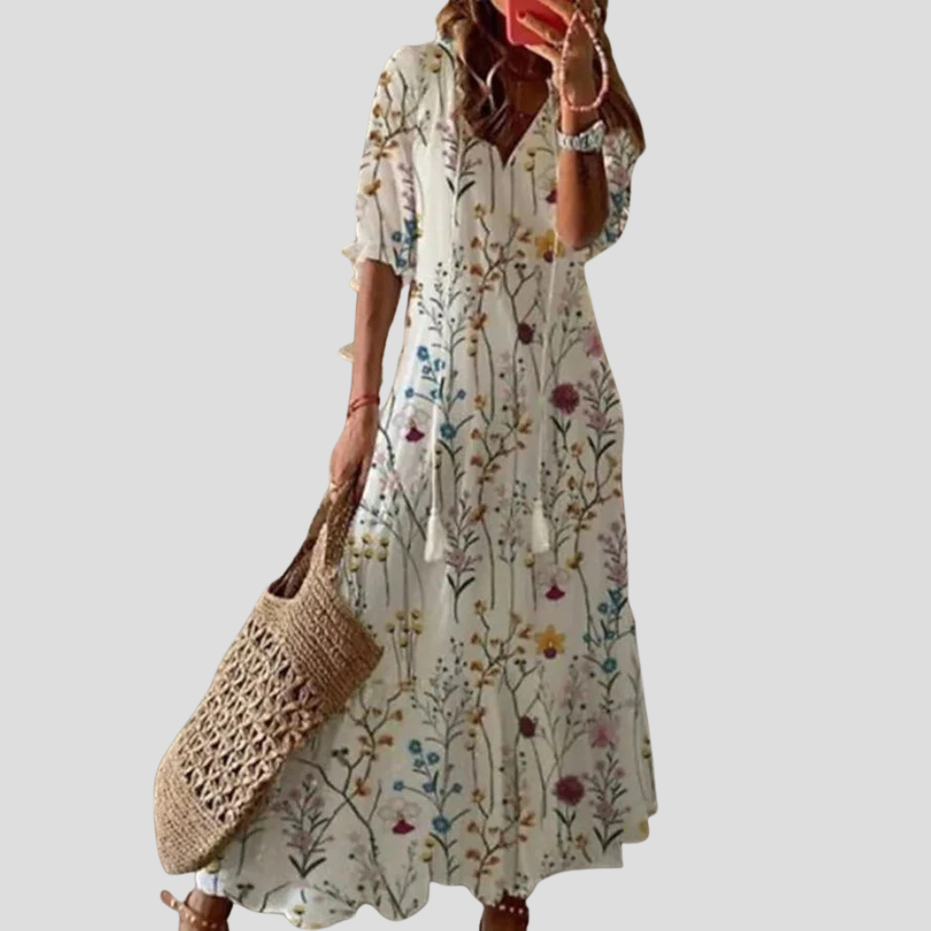 Bohemian maxi-jurk voor dames