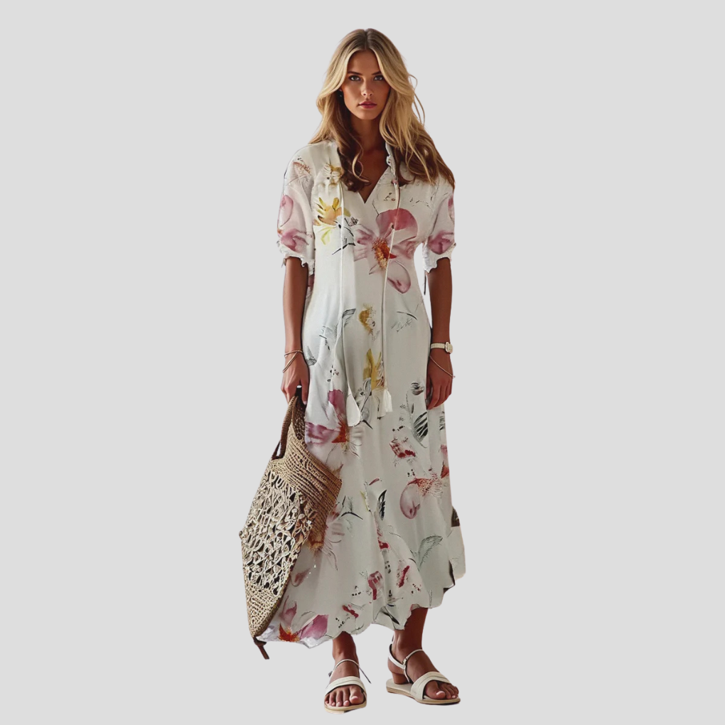 Bohemian maxi-jurk voor dames