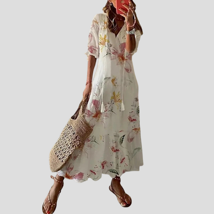 Bohemian maxi-jurk voor dames
