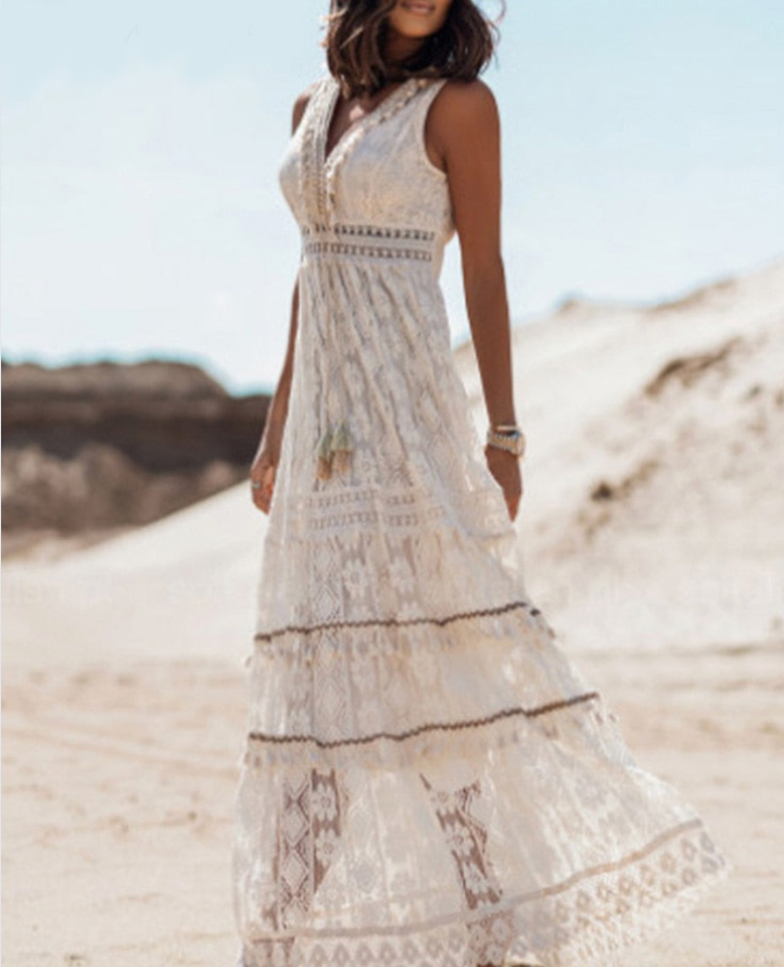 Boho Stijlvolle Maxi Jurk