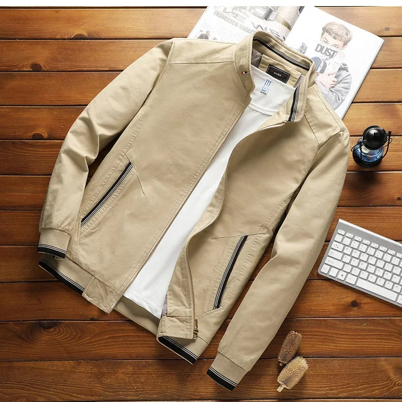 Breezeguard – Stijlvol katoenen bomberjack voor heren