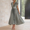 Casimir – Elegante V-halsjurk voor dames | Mouwloos