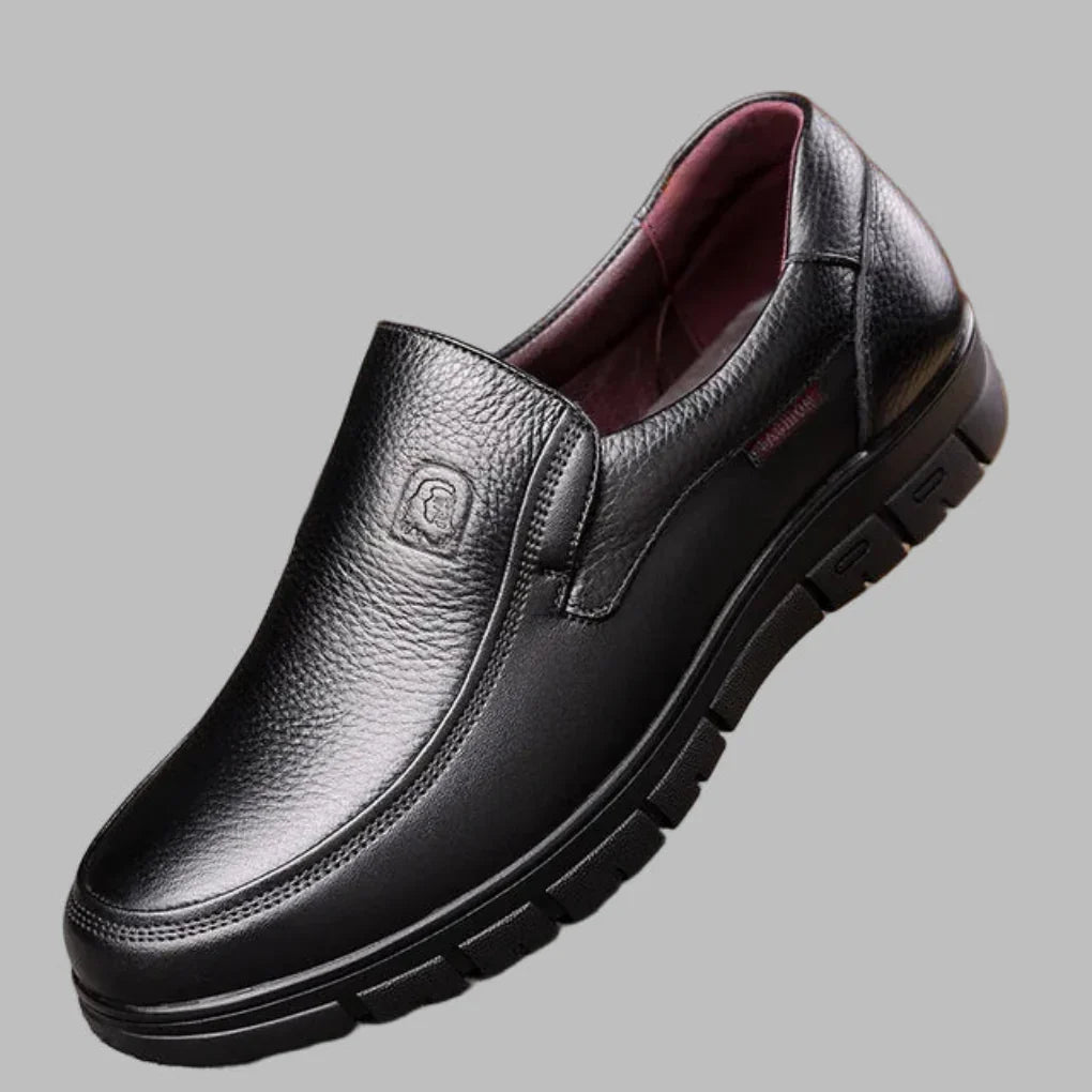 Casual herenschoenen van echt leer