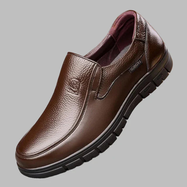 Casual herenschoenen van echt leer