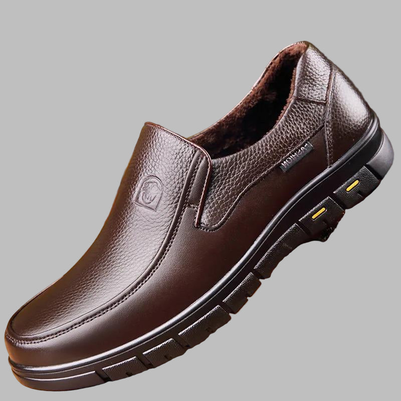 Casual herenschoenen van echt leer