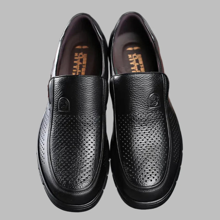 Casual herenschoenen van echt leer