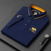 Casual poloshirt met knoopjes voor heren