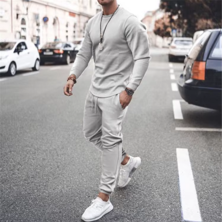 Casual tweedelige set voor heren