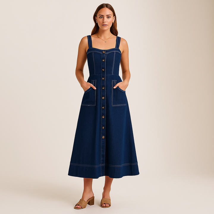 Chique knoopjurk met zakken