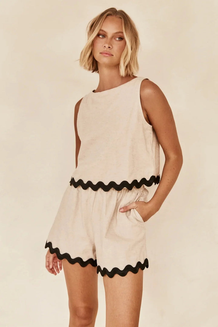 Chique tweedelige zomerset