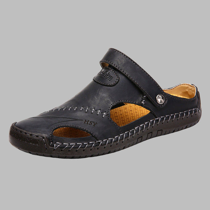 Comfortabele leren sandalen voor heren Comfort voor zomerse avonturen