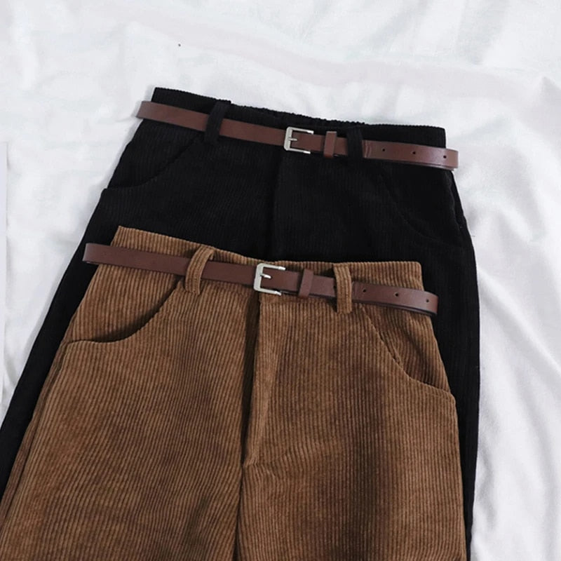 Corduroy broeken voor dames