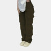 Dames cargobroek met hoge taille