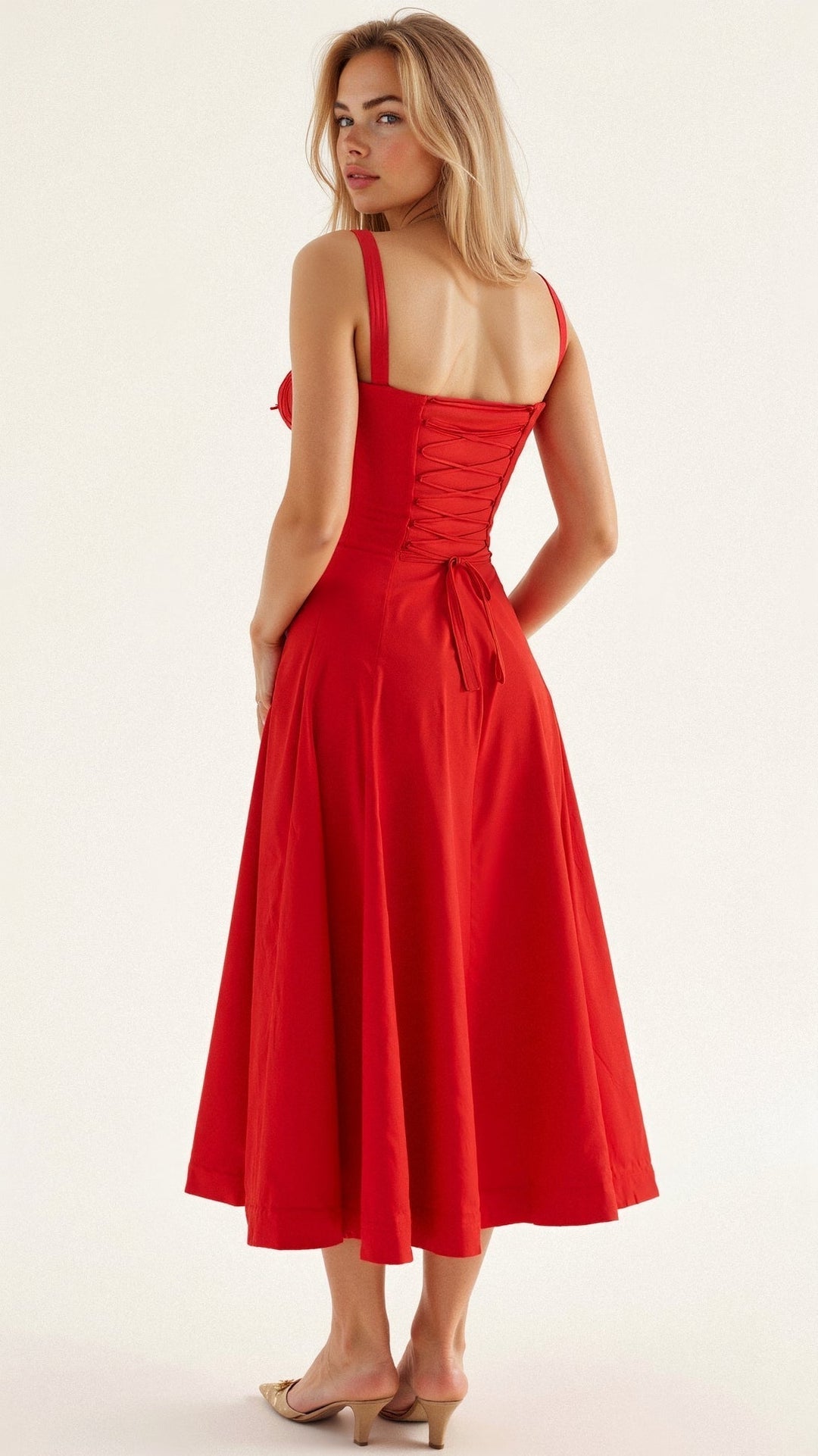 Damesjurk met taille