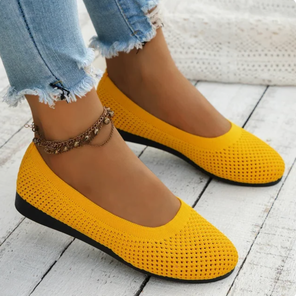 Damesmode Slip-on ballerina's voor comfortabel dragen in de zomer